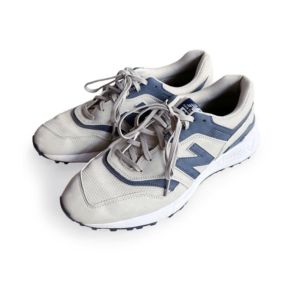 New Balance Mens 997 SL Golf Shoe - Picture 1 of 5